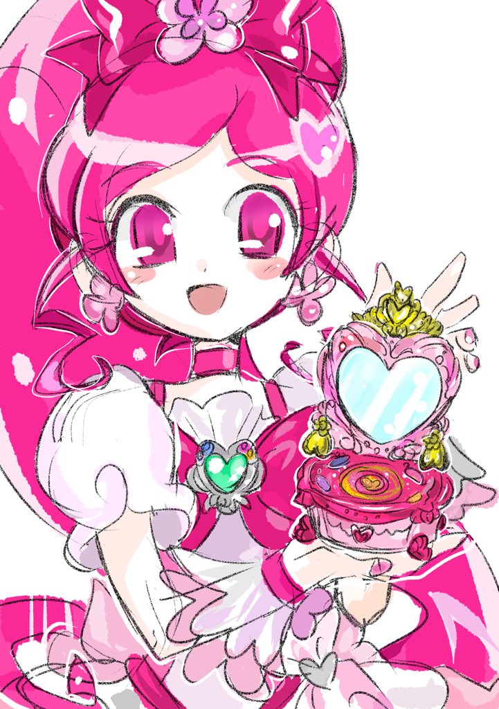 らくがきしたがり屋skeb募集中ですっ キュアブロッサム 花咲つぼみ ハートキャッチプリキュア らくがき Precure ﾊﾄﾌﾟﾘ イラスト プリキュア 食玩のﾊｰﾄｷｬｯﾁﾐﾗｰｼﾞｭがﾐﾆ可愛い T Co Uinqq6ckpg Twitter