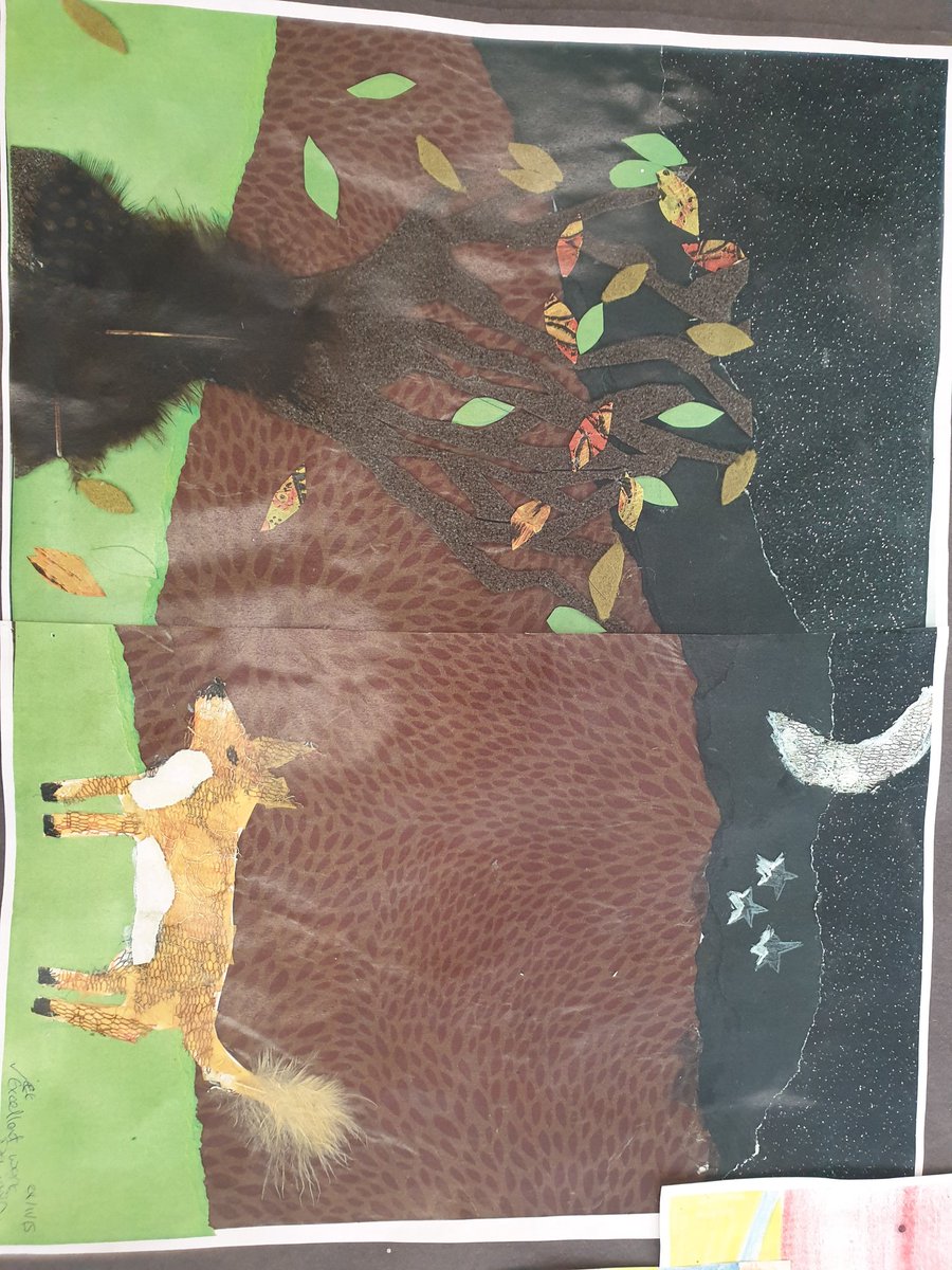 Miss Swanton's classes are all being set the Autumn collage homework this and next week. Here are some past examples to inspire you. Please remember no real twigs or leaves!! <a href="/MaelorPenley/">Maelor School Penley</a>