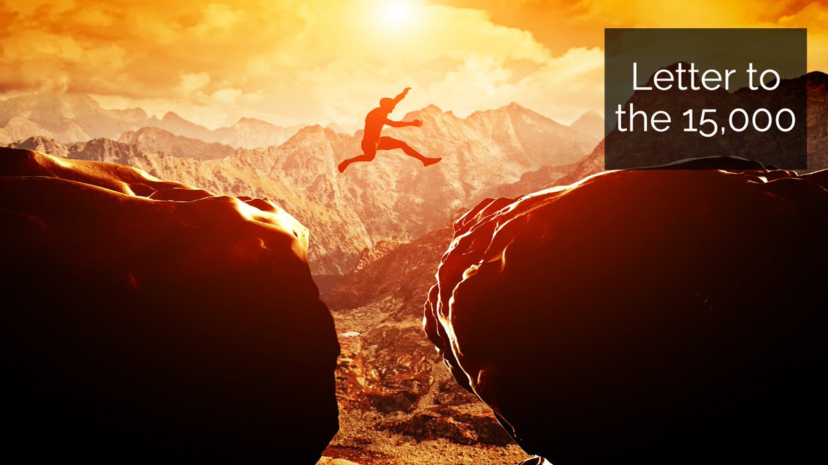 A Letter to the 15000

TL:DR - take ownership for your future and develop experience of applying your knowledge

(If TL:DR is your thing then you'll be overtaken by those who go the extra mile, read the blog, act on the advice and get ahead!)

supportingchampions.co.uk/a-letter-to-th…