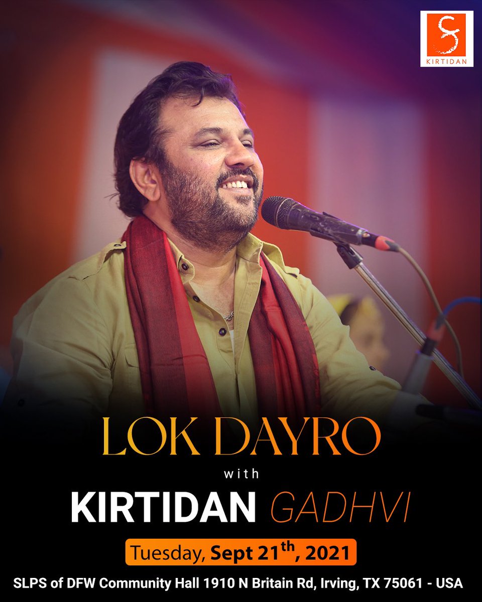 KirtidanGadhvi's tweet photo. Dayro at Irving, TX 75061, USA🇺🇸 

#dayro #lokdayro #lrving #tx #dallas #USA #usatour2021 #KirtidanGadhvi #kirtidangadhviofficial https://t.co/llRuP48dxo