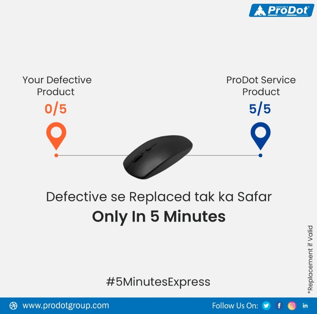 ProDotGroup's tweet photo. Don't linger around your defective product, get your service product in just 5 minutes
#replacement #replacing #techproducts #techenthusiast #techno #teachermemes #technolovers #technology #express #defectiveproduct #serviceproduct #minutes #techdevelopment #techie #techies https://t.co/soEnLgfgJE