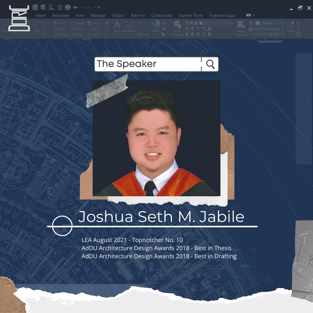 addu_uapsadoric's tweet photo. Kiteks, ready up!
Few minutes left before our 2nd webinar series, AUTOCAD Webinar, commences! โจ Prepare your minds for this wonderful learning experience with our very own ALE August 2021 Topnotcher No. 10, Ar. Joshua Seth M. Jabile! ๐
#IgniteTheSpARCH๐ #OneDoric๐ https://t.co/fniJ2PbwHv