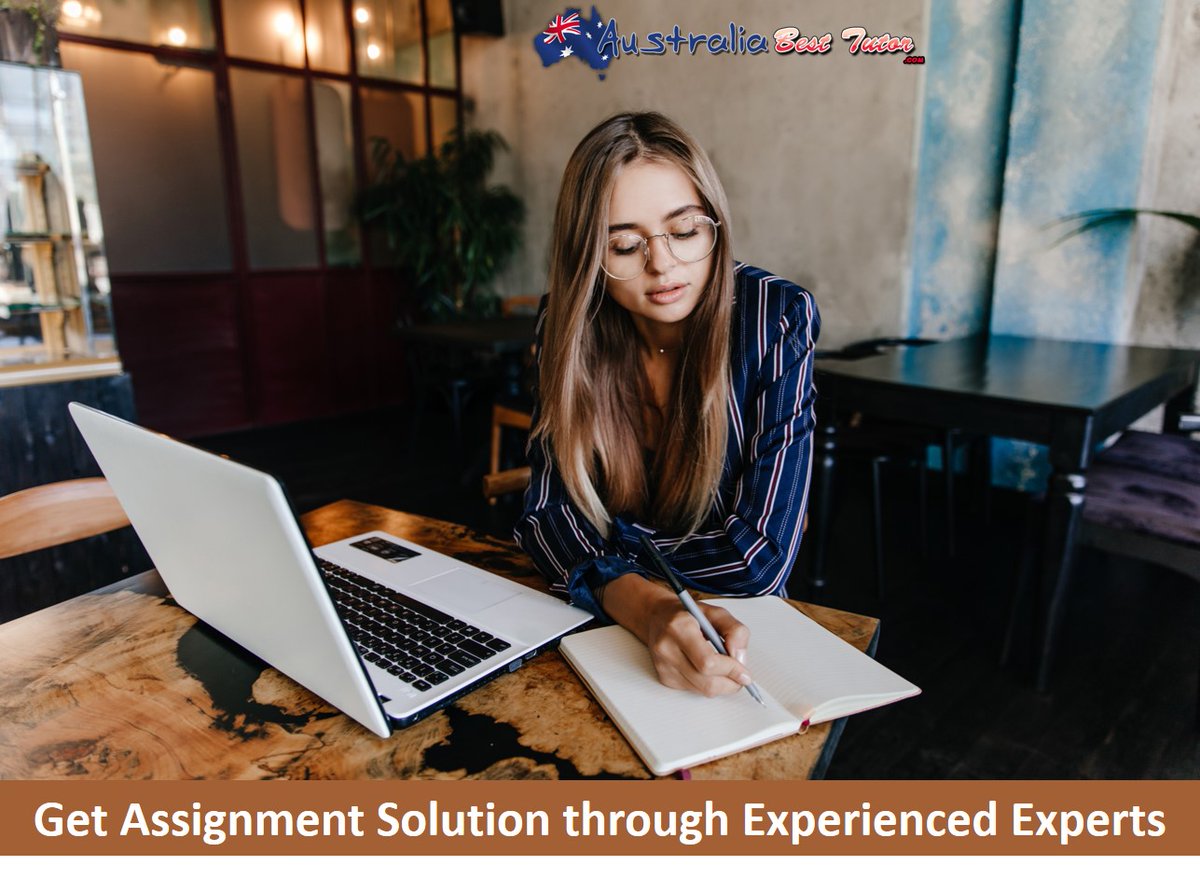 Ausbesttutor's tweet image. Australia Best Tutor works with experienced writers only. The service guarantees the originality of papers and provides 24/7 customer support. If you need any assignment solution, contact us.

Get Help: australiabesttutor.com

#AssignmentSolution #AssignmentExperts #Assignments