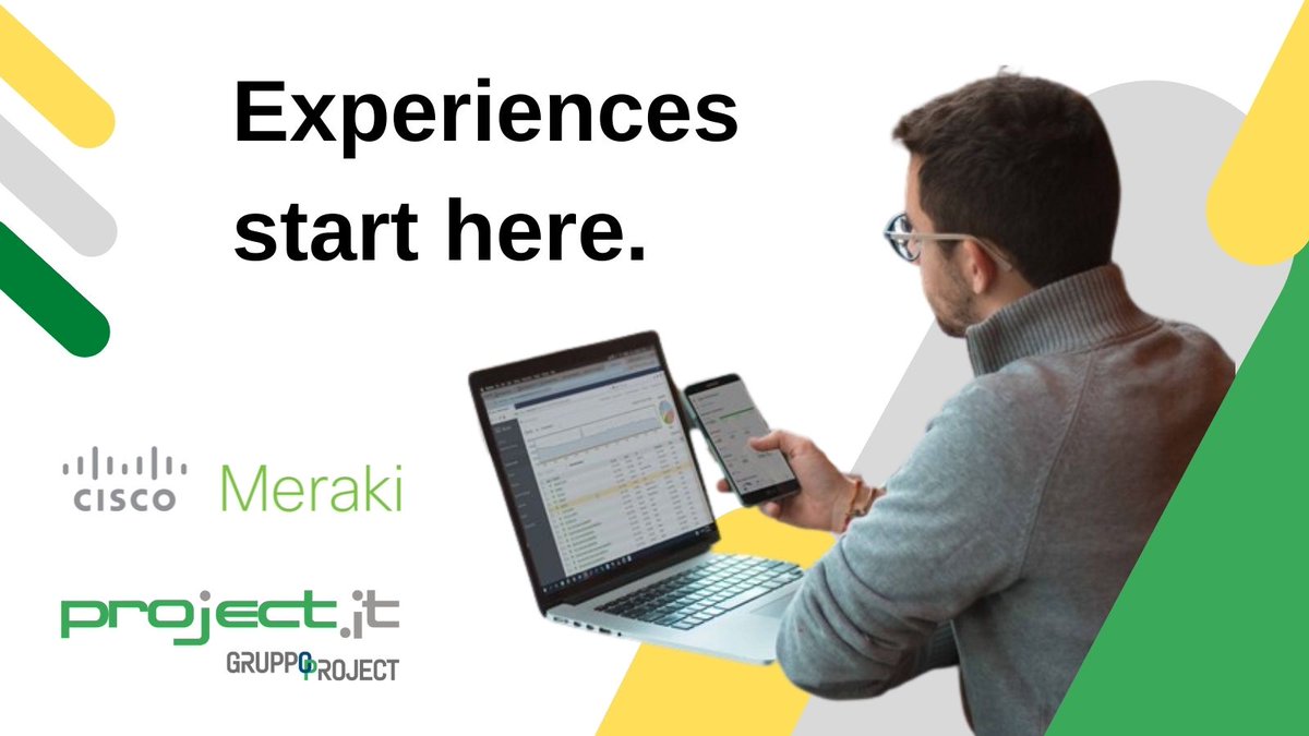 Grazie all'utilizzo di Cisco <a href="/meraki/">Cisco Meraki</a> e alla sua efficacia tramite la dashboard cloud, puoi rendere la gestione della tua rete molto più semplice e allo stesso tempo più sicura.

Scopri di più >>> content.project.it/cisco-meraki

#cloudnetworking #cloud #cisco #ciscomeraki
