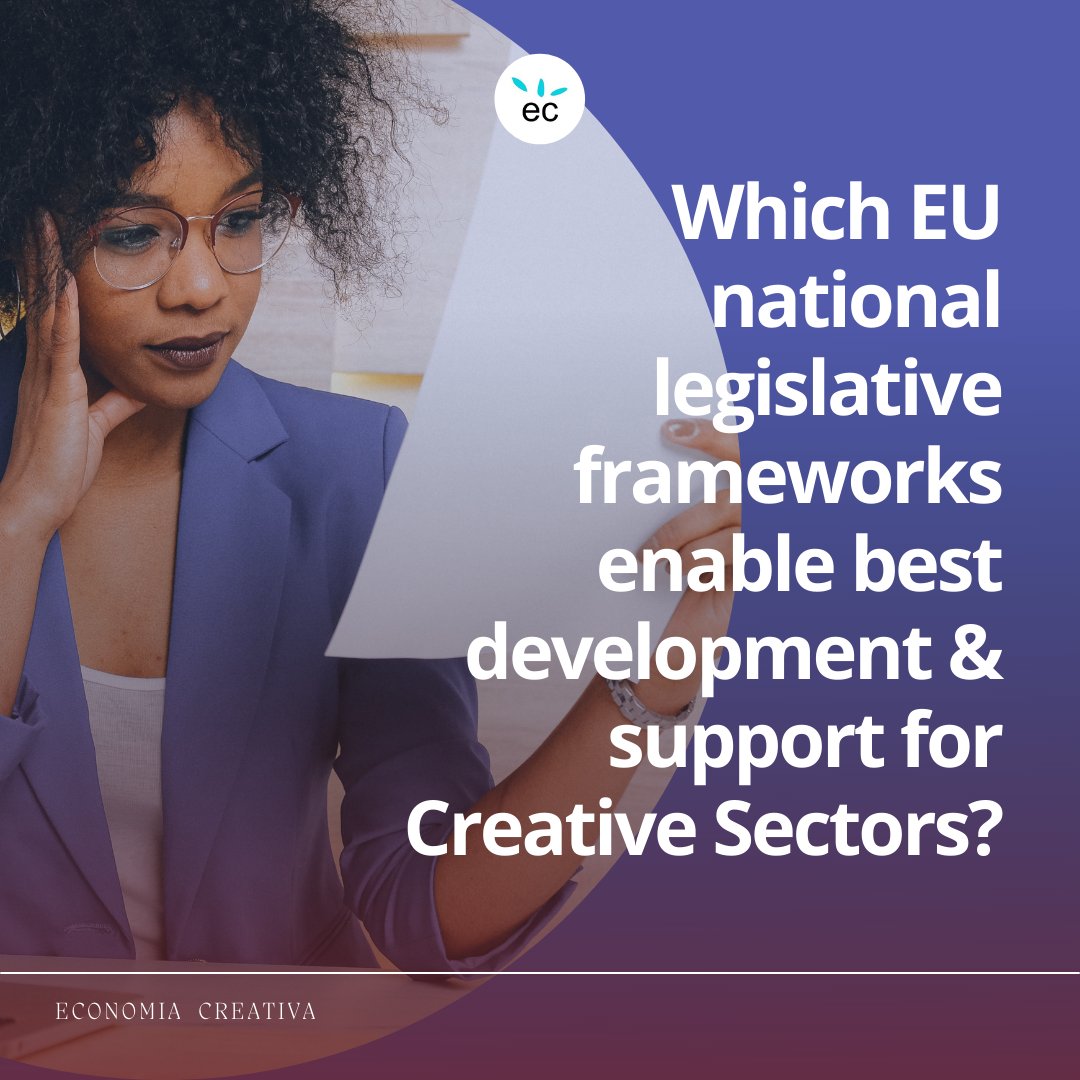 Which #EU national legislative frameworks enable best development and support for #CreativeSectors?
Find out more info here >
economiacreativa.wordpress.com/2018/10/31/cci…
#economiacreativa #yourcreativityexperts #creativityexperts #creativeeconomy #creativesectors #innovation #sustainabledevelopment
