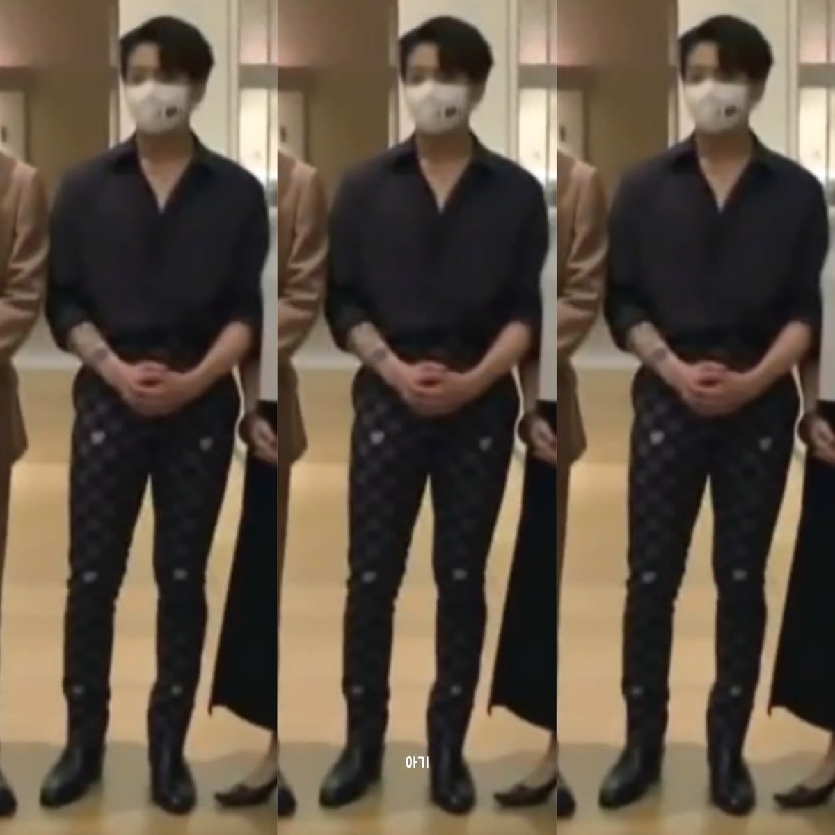 BTS: Jungkook rocks Louis Vuitton's damier cigarette pants like