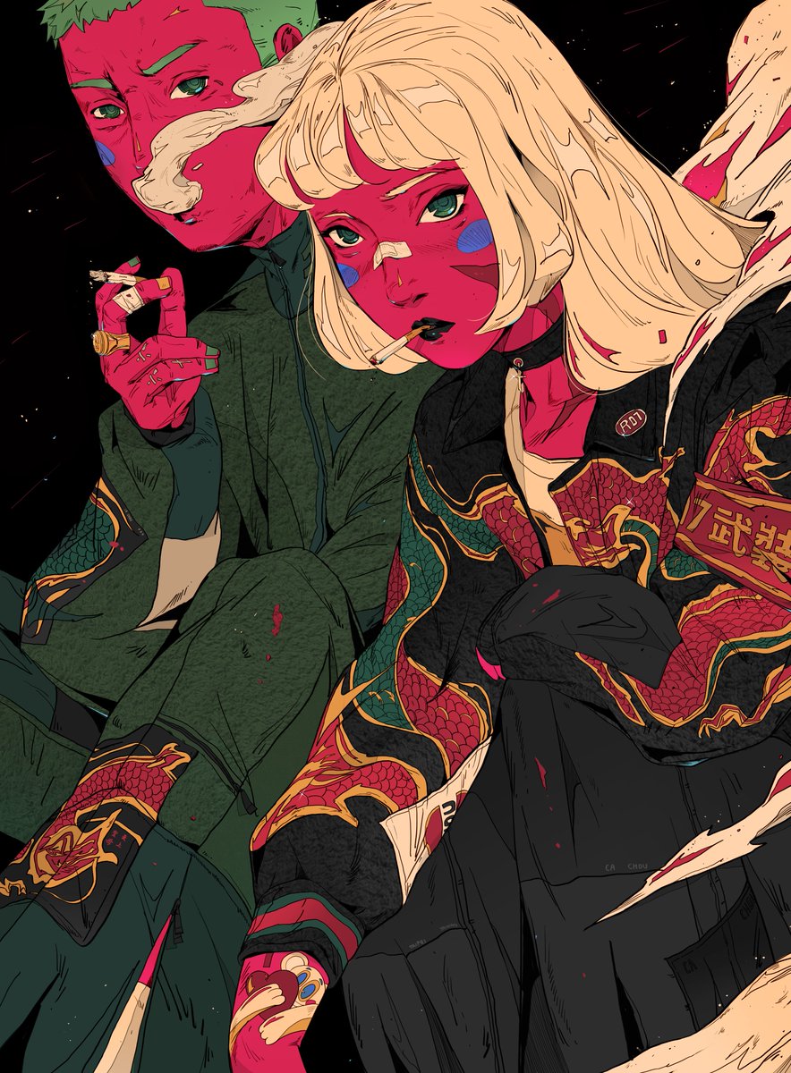 GM🌝
We are TIANLONG couple.🚬