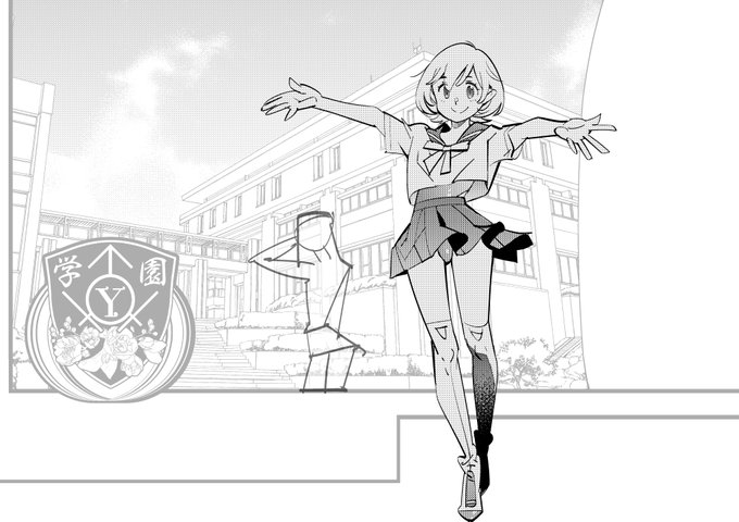 先に輪郭だけをペン入れすることで効率化したいという強い思い 