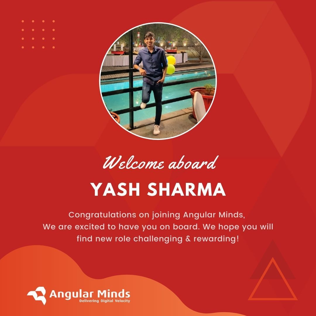 angularminds's tweet image. Congratulations! We are excited to have an enthusiastic new team member with a creative mindset among us. 

We can&apos;t wait to see you climb to new heights with your team! Welcome Aboard  ✨🎉

#kudos #welcomeonboard #angularminds