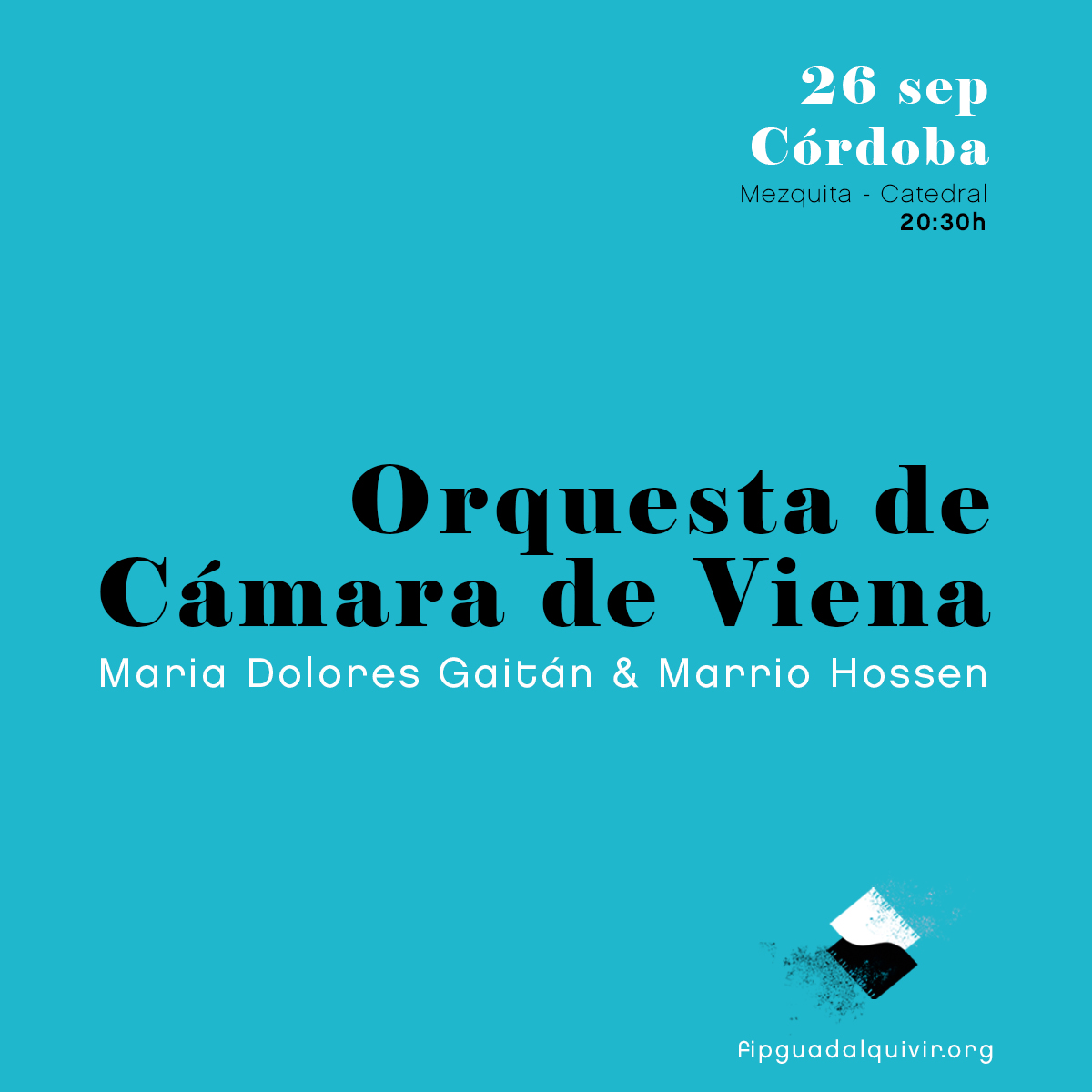 El próximo domingo 26 de septiembre a las 20:30h tendrá lugar <a href="/mezq_catedral/">Mezquita-Catedral de Córdoba</a>  el 12º FIP Guadalquivir.
Toda la información en el siguiente enlace:
⬇⬇⬇⬇⬇⬇⬇⬇⬇⬇⬇⬇⬇⬇⬇⬇⬇
fipguadalquivir.org/conciertos/
<a href="/FIPGuadalq/">FIPGuadalquivir</a>
<a href="/jjjgueto/">José J Jiménez Güeto</a> 
#mezquitacatedral #CorazonDeCordoba #cordoba