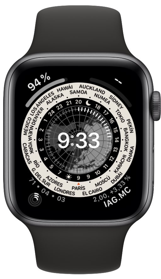 Maito76's tweet image. Enamorado de la nueva esfera de #WatchOS8 😍