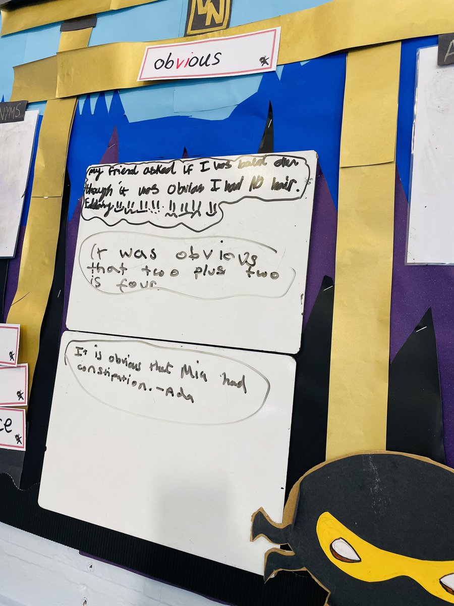 SODs for WOD. <a href="/VocabularyNinja/">Vocabulary Ninja</a> Poor Mia. Sounds like she needs a bit more fibre n her diet! #Ada #Edelainy #Isaac