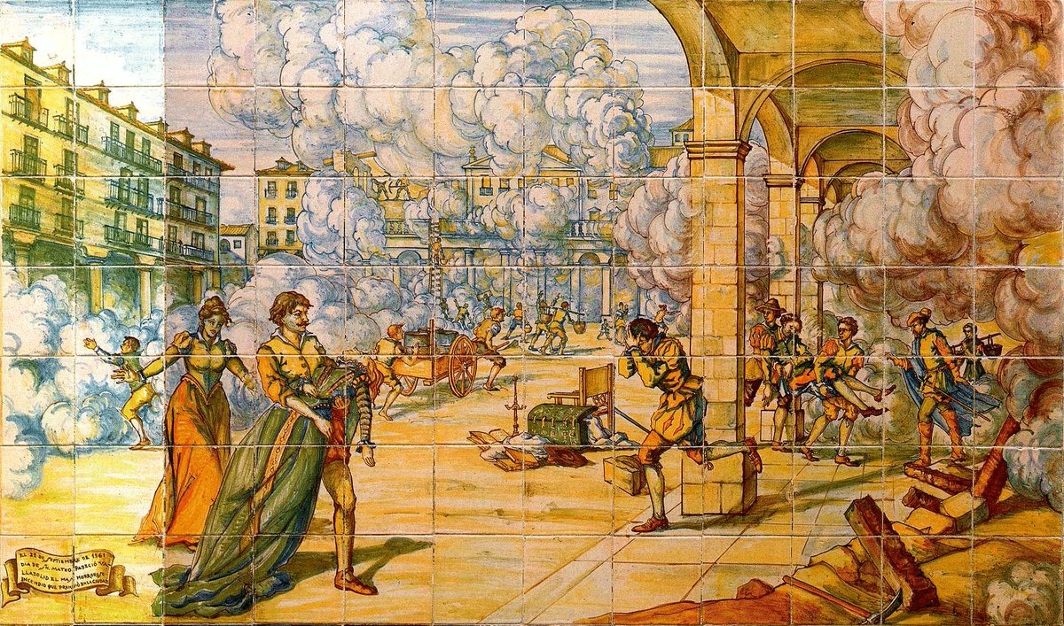 CastillaComuner's tweet photo. Tal día como hoy de 1177, Alfonso VIII conquista Cuenca. En 1248, Fernando III conquista Alcalá de Guadaíra y en 1561: la ciudad de Valladolid es arrasada por un incendio. https://t.co/RYKACQGvbM