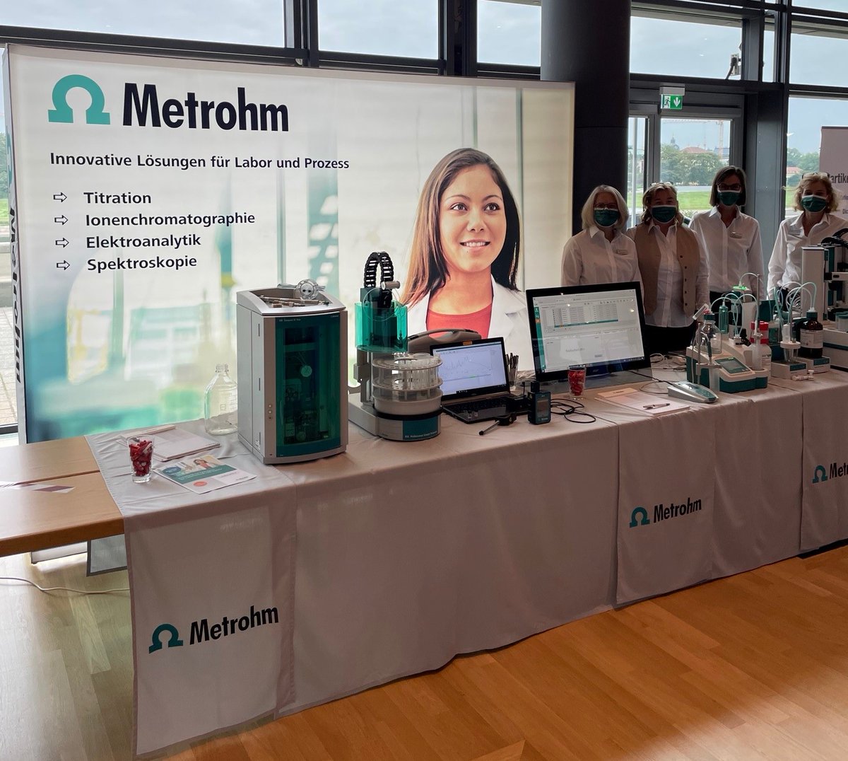 9:30 Es geht los!  - 🙂 Wir freuen uns Sie heute auf der Lab Supply Dresden auf unserem Stand und bei unserem Vortragsprogramm begrüßen zu dürfen. - Zu den Vorträgen som.metrohm.com/3h1r8cs