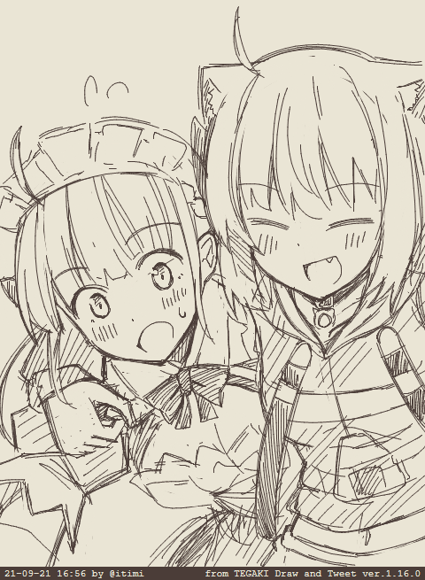 あくおか #tegaki_dt 
