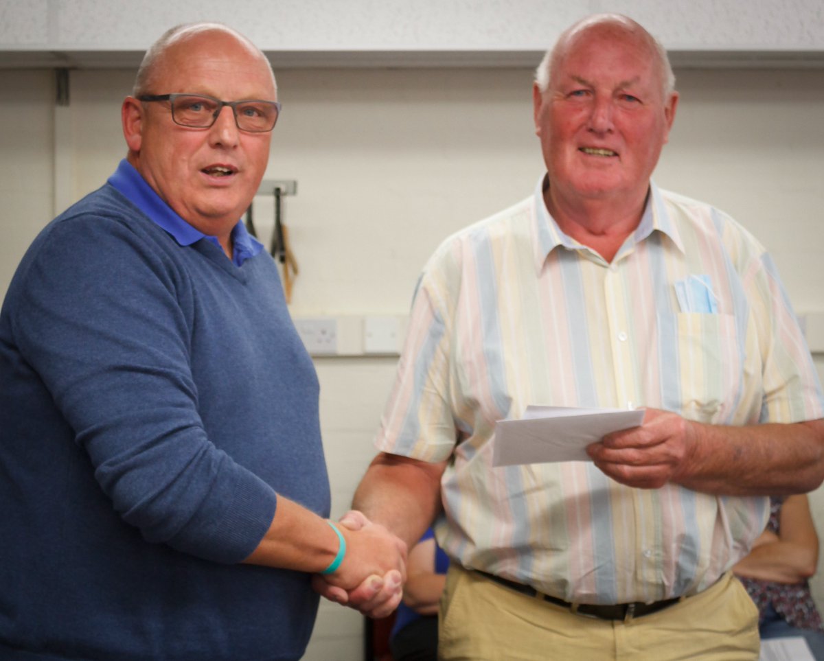 WWTransport's tweet image. Best wishes from all at Worcester Wheels to Brian Kelly who is retiring as a volunteer driver after ten years of dedicated service. (Photos: Brian; Dorm presenting Brian with a much-deserved retirement gift as a token of our appreciation)