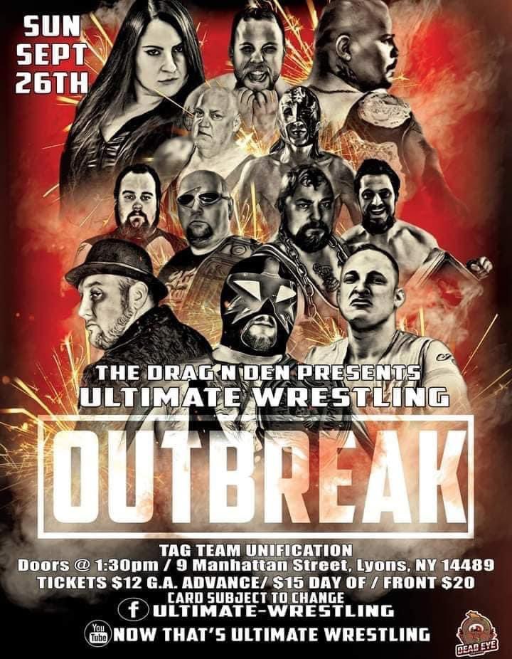 This Saturday 12 PM - 3 PM New Jersey, then Apex Wrestling Rope2Rope 6 PM in Pennsylvania, then Ultimate Wrestling in New York on Sunday @ 1:30 PM!!! Three shows and Three States let’s kill it!!!! #AEWAllOut #AEW #WWE #ROH