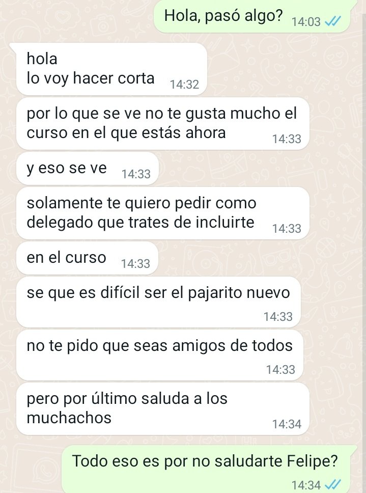 army_curicana's tweet image. Ayer tuve un encontrón con un demente de mi curso que se ofendió por no saludarlo de mano en plena pandemia-