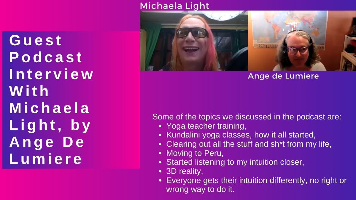 AbundantMichael's tweet photo. I was a guest speaker in an episode of the Intuitive Business Podcast, with host @AngedeLum 
Thanks Ange, it was a pleasure!
#podcast #business #intuition https://t.co/1Q7TkmBAUs
