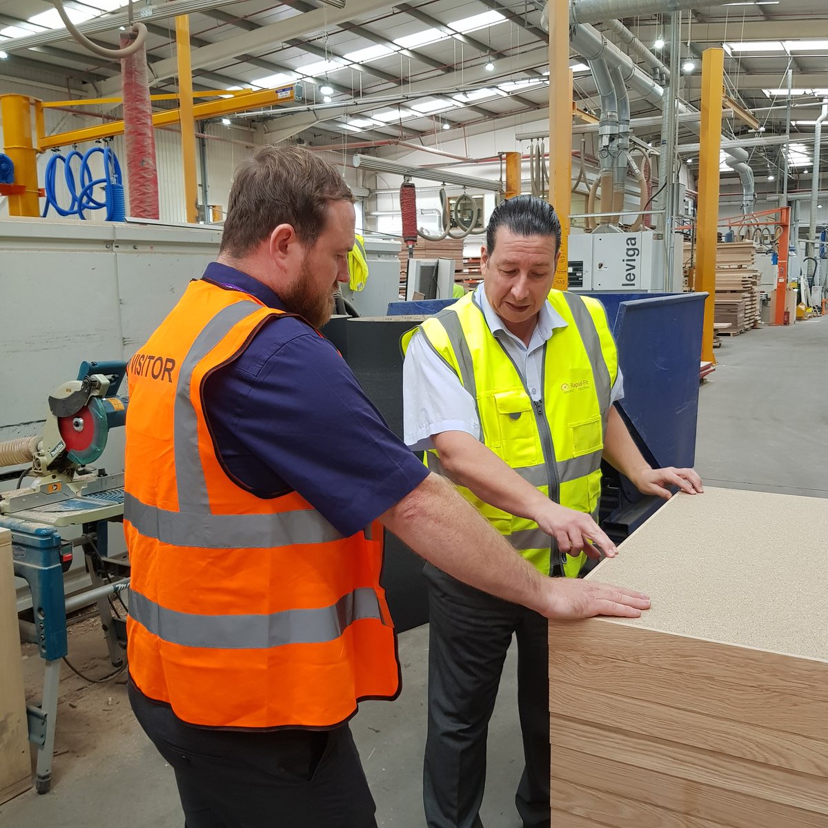 steohagan_MPS's tweet photo. Site visit to fire door manufacturer with travis today,#fralearning  @muir_property @MikeP_MPS https://t.co/Ykzt6N9VS8