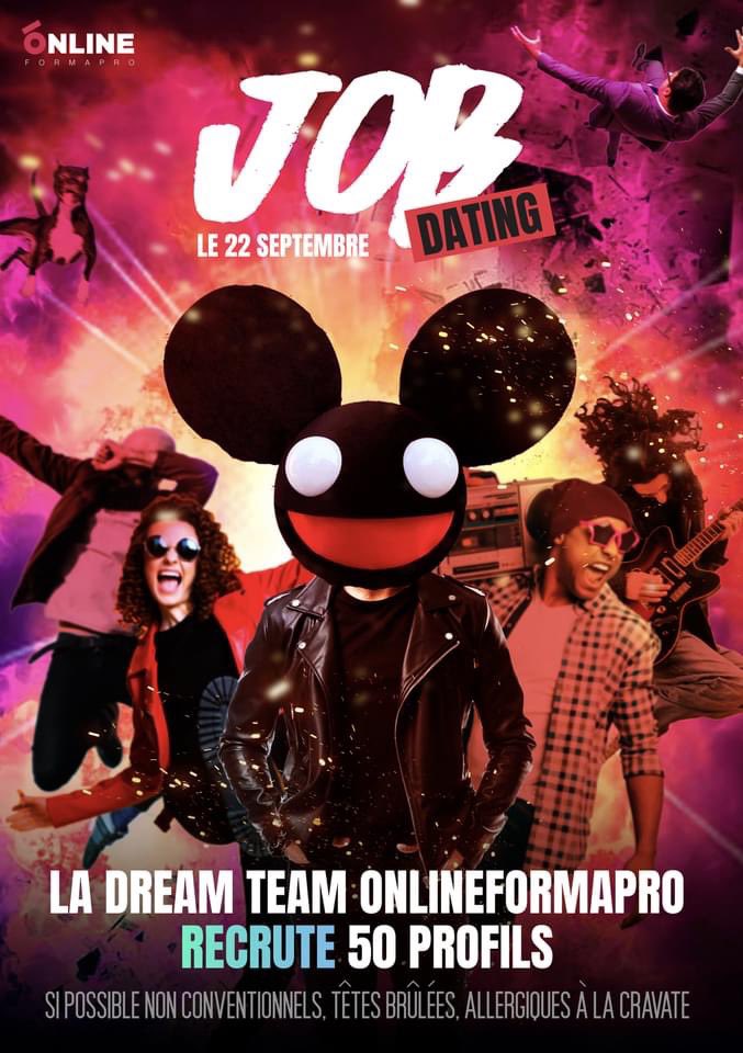 onlineformapro's tweet image. Onlineformapro recrute 5️⃣0️⃣ profils en CDI dans les métiers de la formation et du digital
Ça se passe le 22 Septembre à Besançon !!!

On attend ton inscription sur :
jobdating.onlineformapro.com

#emploi #jobdating #formation #digital #pedagogie #innovation