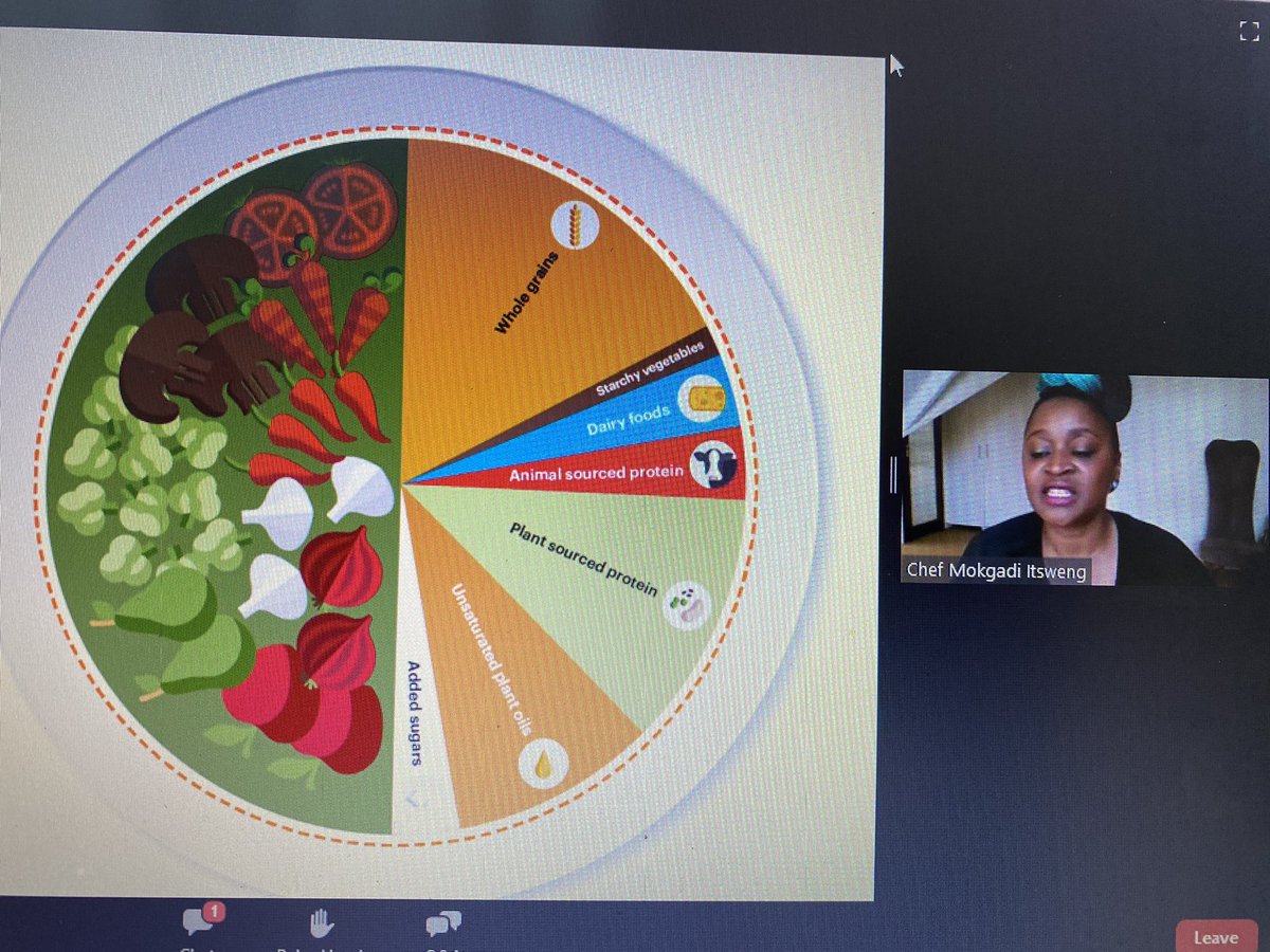 “We need to move towards the planetary plate.” -  Chief Mokgadi Itsweng 

#FERLWebinar #Plantbaseddiets #plantbasedfood