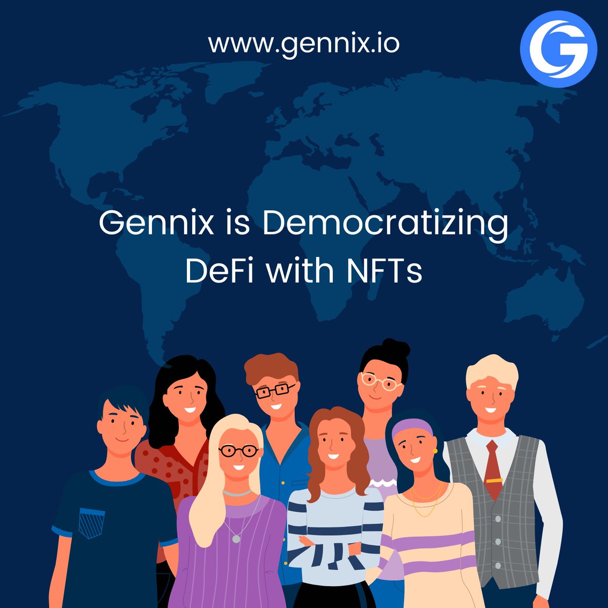 GennixDefi's tweet photo. The mission of #Gennix is to establish a fair system to provide income for investors of all levels in hopes of narrowing the wealth gap between socio-economic groups. Whether you are working professionals, investors, or entrepreneurs, everyone benefits from us.#Defi#Crypto https://t.co/vDUdfOys7X