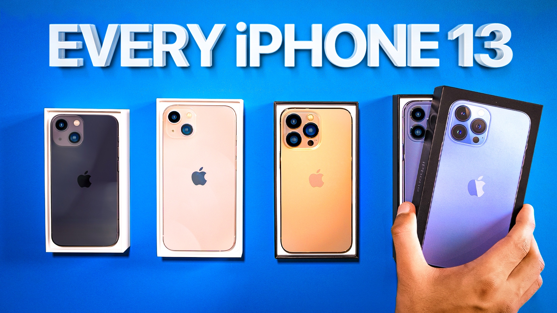 Apple iPhone 13 Unboxing: iPhone 13 Mini vs iPhone 13! 