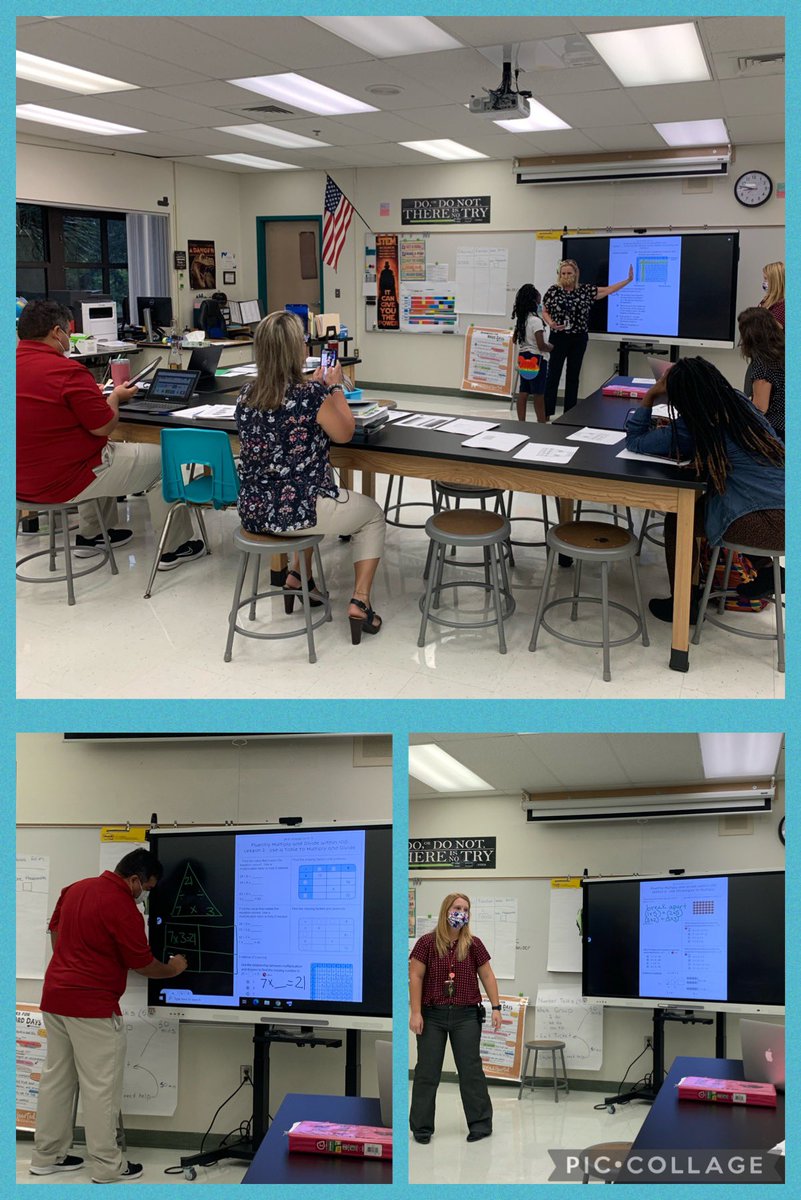 Interactive gr 3 Math PLC this morning w teacher modeling &amp; student involvement for teaching effective multiplication strategies. We’ve got this at <a href="/OrchardViewES/">Orchard View ES</a>! <a href="/nikkchristensen/">Nikki Christensen</a> @tgirolmetti <a href="/MickeyBanek/">Mickey Banek</a> <a href="/pbcsd/">The School District of Palm Beach County</a> #YourTimeToShinePBC #StillGrowingStrong