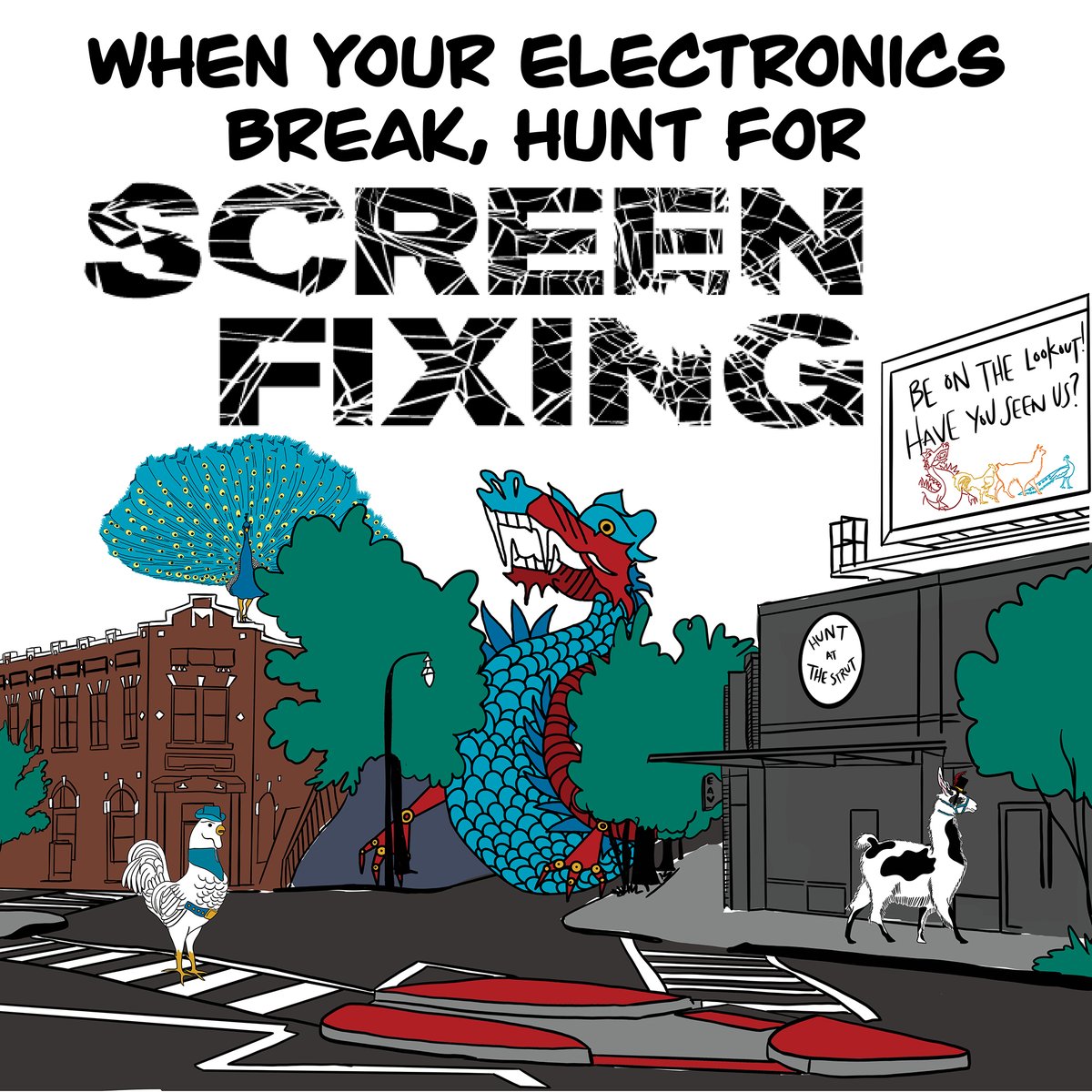 EAVStrut's tweet image. .@ScreenFixing isn't just here because you broke something; it's always here to support EAV and is the sponsor of the Hunt At The Strut quiz. eastatlantastrut.com/hunt-at-the-st… screenfixing.com