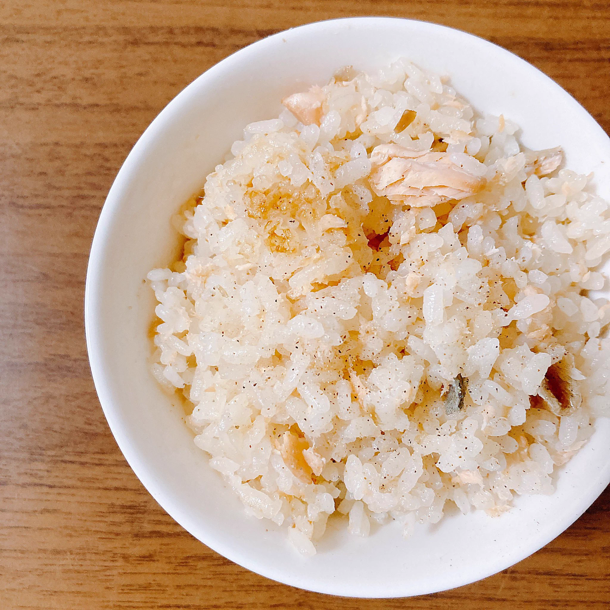 気になって作ってみたんだけど、簡単なのに美味しくてモリモリ食べちゃった！！ちょっとおこげもできた💓  
