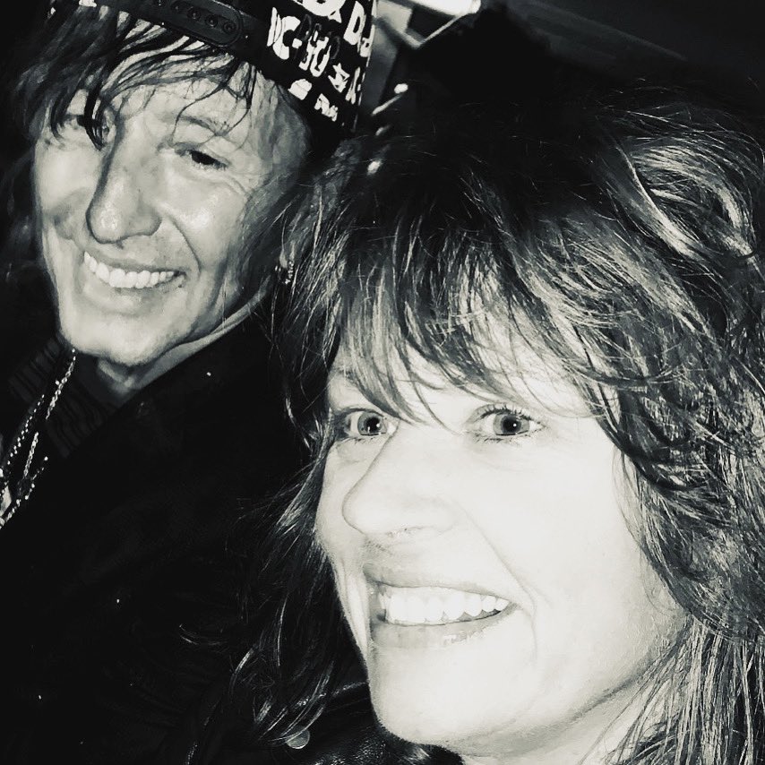 Well it took 36 years but I finally met the man who inspired me to play guitar <a href="/TheRealSambora/">RICHIE SAMBORA</a> #patienceisavirtue