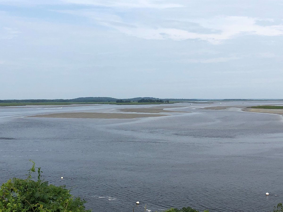 Plum Island Ecosystems (PIE) LTER studies the #estuaries, marshes, and watersheds of the Parker, Rowley, and Ipswich Rivers, all flowing into Plum Island Sound before finally entering the Gulf of Maine  #WhereRiversMeetSea #EstuariesWeek #EstuaryLove