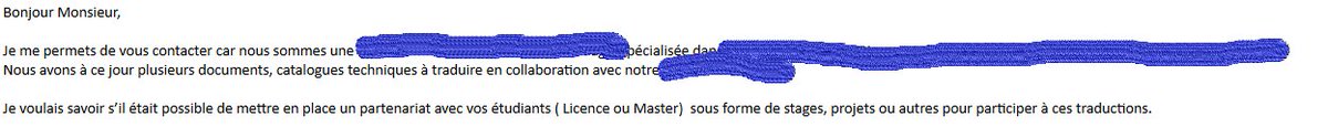 RudyLoock's tweet photo. Message aux entreprises : non, nos étudiant.e.s en #traduction ne sont pas de la main d'oeuvre gratuite que vous pouvez mobiliser pour traduire vos documents (en particulier vers une langue étrangère). 
La traduction est un métier, et ça se paye !
#PayeTaTrad https://t.co/z6asuZf8i9