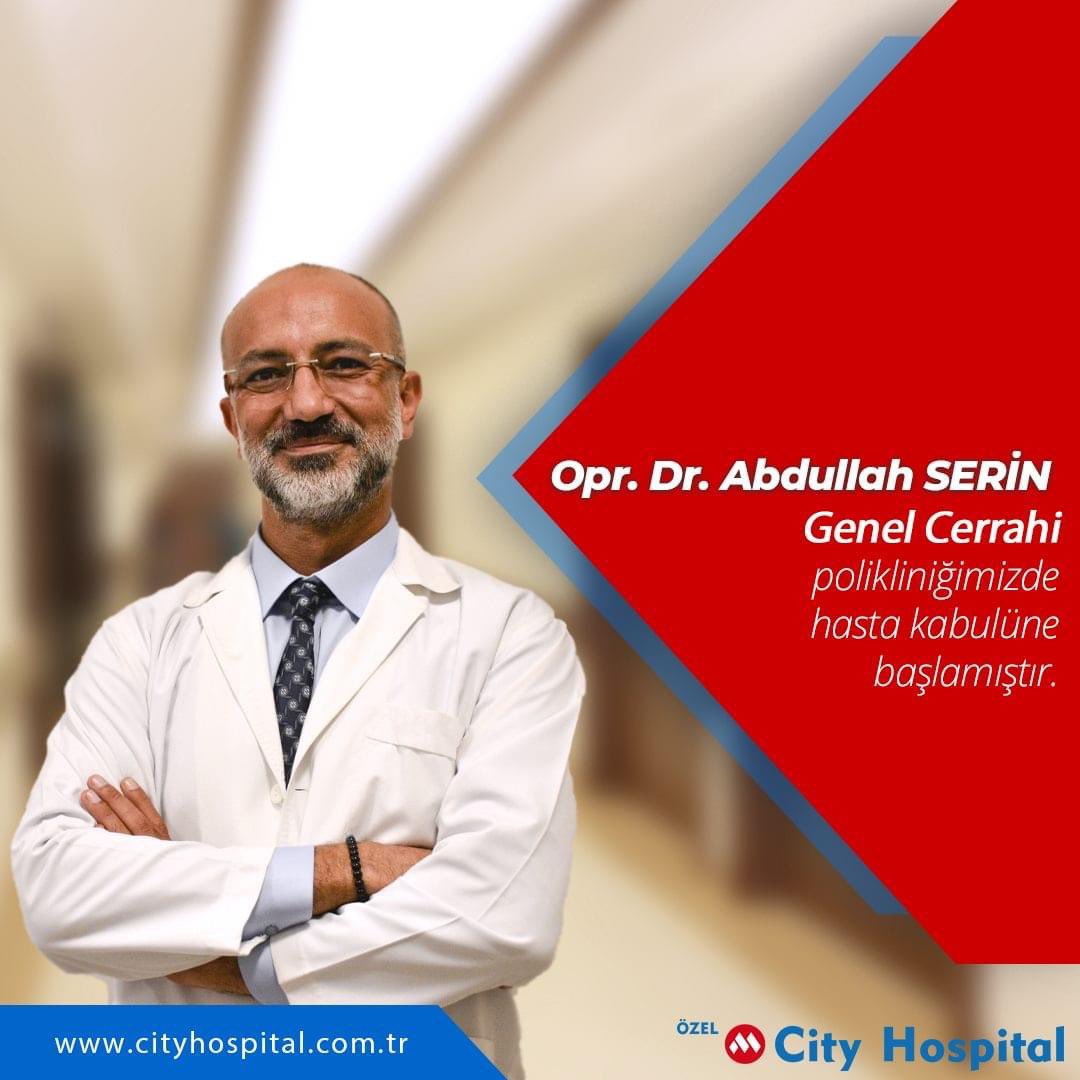 Opr. Dr. Abdullah SERİN, Genel Cerrahi polikliniğimizde hasta kabulüne başlamıştır. . 🌐 cityhospital.com.tr . ☎ 0324 358 32 32 . . . #genelcerrahi #genelcerrahiuzmanı #sağlık #health #cityhospital #cityhospitalmersin #mersin #mezitli