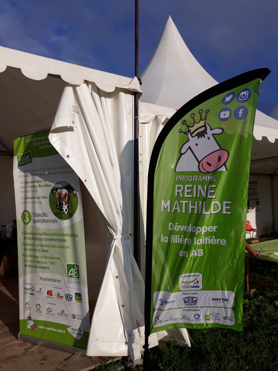 CharlotteDockes's tweet photo. Réussir en #bio 🐄
#ReineMathilde vous attend 
↪ stand ZE10  @TECHetBIO 
Découvrez 
⏩ les techniques gagnantes pour l'autonomie alimentaire 
⏩ les facteurs de succès du bio sans labour
⏩ mais aussi les idées clés de la réussite d'un projet partenarial
⤵️On vous attend https://t.co/t8n8qWfjHW