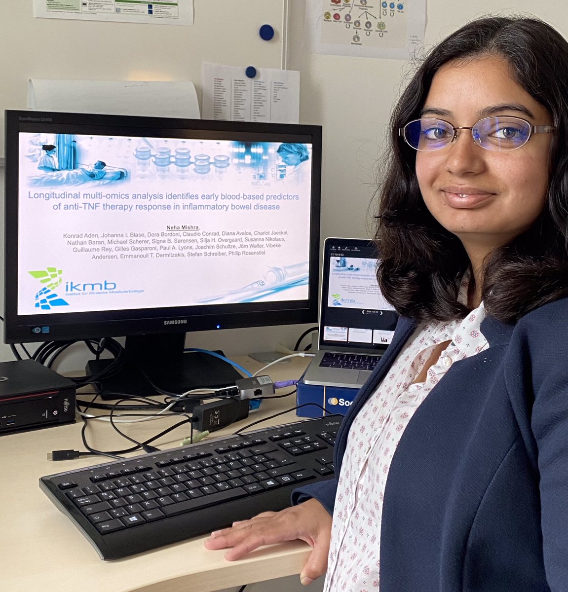 SystemsImmunology_IKMB (@systemsimmunol1) on Twitter photo Check out <a href="/iamnehamishra/">Neha Mishra</a> talk on anti-TNF response in IBD <a href="/medicine_e/">e:Med Systems Medicine</a> at 13:30. #emed #systemsmedicine #IBD Check out <a href="/iamnehamishra/">Neha Mishra</a> talk on anti-TNF response in IBD <a href="/medicine_e/">e:Med Systems Medicine</a> at 13:30. #emed #systemsmedicine #IBD