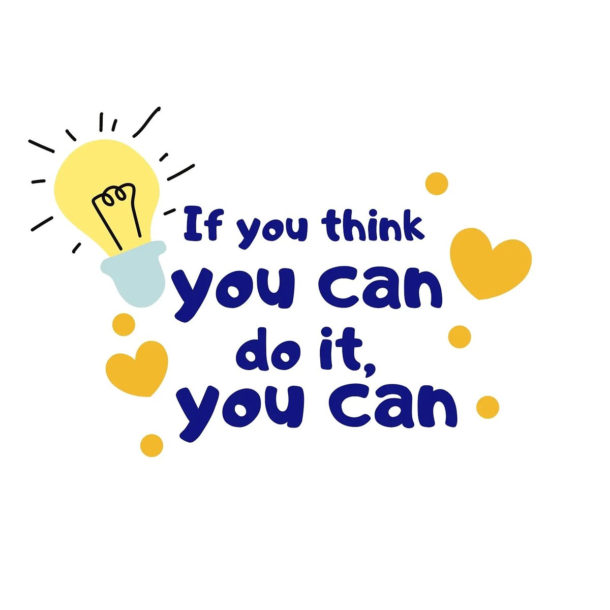 mohammedzoulid's tweet image. If you think you can do it,  you can
#canva #motivationquotes #quotedesign