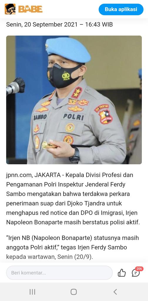 Yth <a href="/DivHumas_Polri/">Humas Polri</a> 
.
.
.
.
.
Enak bener hukum negri ini
Hukum di +62
Memang liar biasa