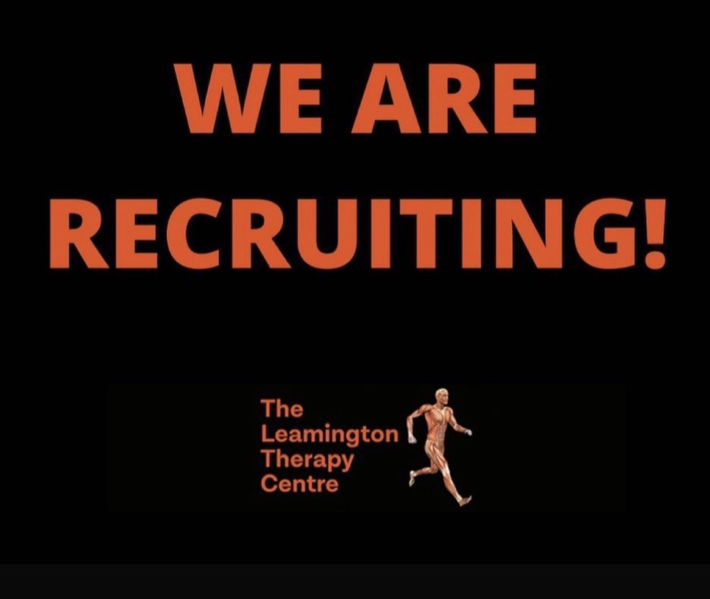 For the right person, there is the opportunity to secure full time employment and progress to higher level qualifications either in admin or as a sports massage therapist. 
#adminvacancy #adminapprentice #jobvacancy #careeropportunity #sportsmassage #leamingtonspa #leamington_spa