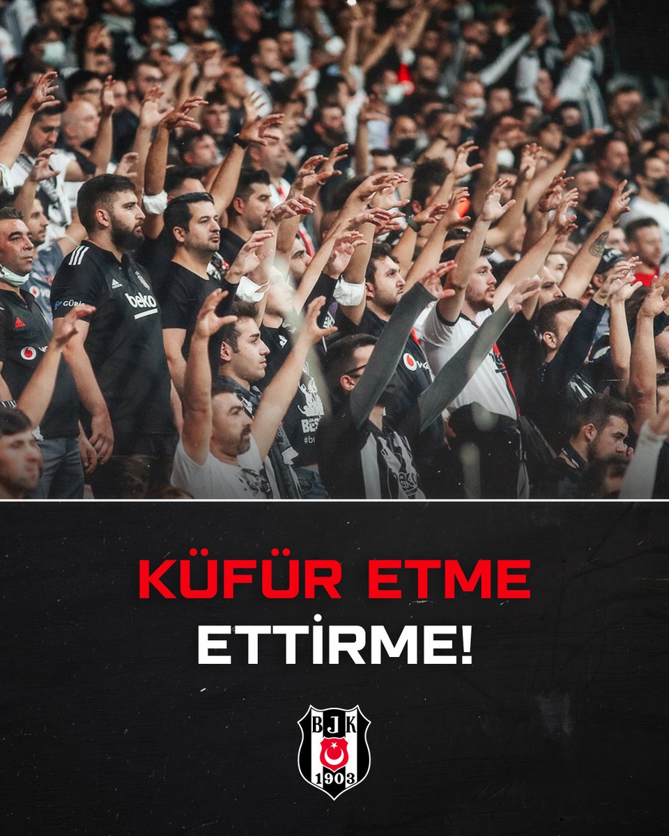 Senin ve Kulübümüzün ceza almaması için lütfen Küfür etme, ettirme!
