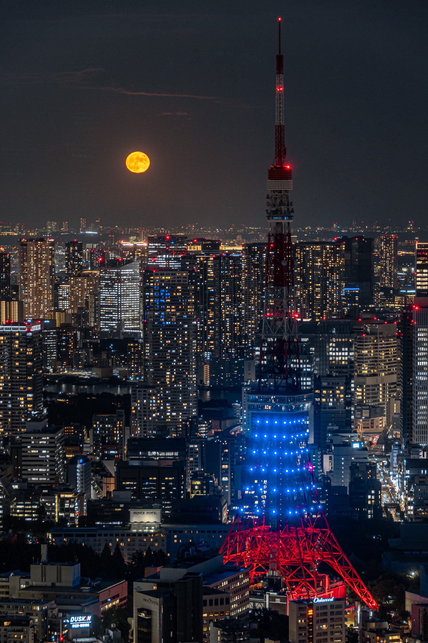 Szuna 写真集販売中 中秋の名月と東京タワーが美しい T Co Udtpqqjbjv Twitter