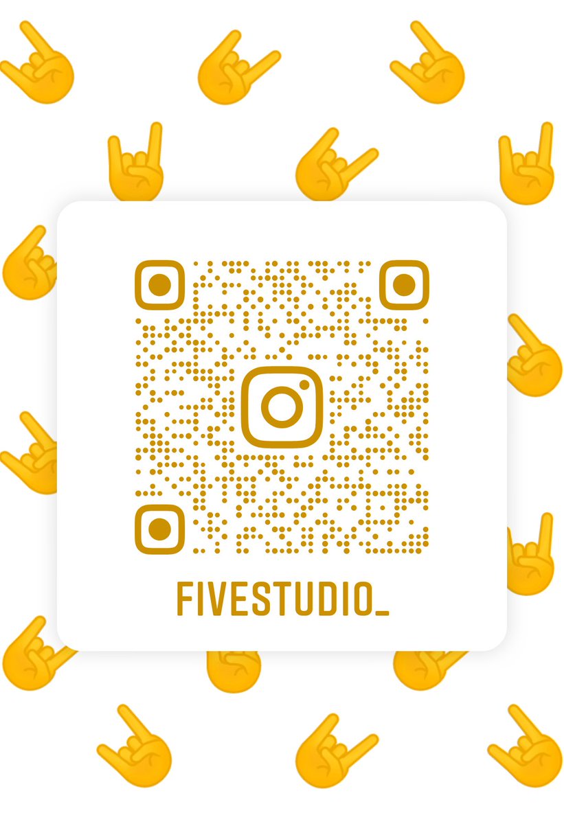 Follow us on Instagram! Username: fivestudio_
instagram.com/fivestudio_?r=…