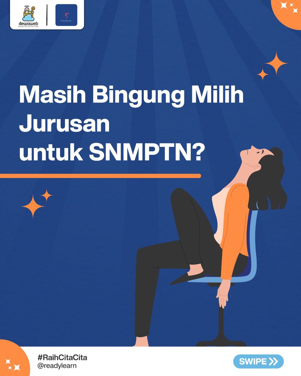 readylearnid's tweet photo. Hallo Sobat ReadyLearn!

disini siapa nih yang lagi masa-masa nya bingung buat pilih jurusan di SNMPTN nanti? gak mau dong pilihan yang kamu tentuin itu asal dan jadi sia-sia.

Readylearn kali ini punya program baru nih buat kamu kelas 12 yang mau mempersiapkan untuk masuk PTN https://t.co/qO05AnHnTK