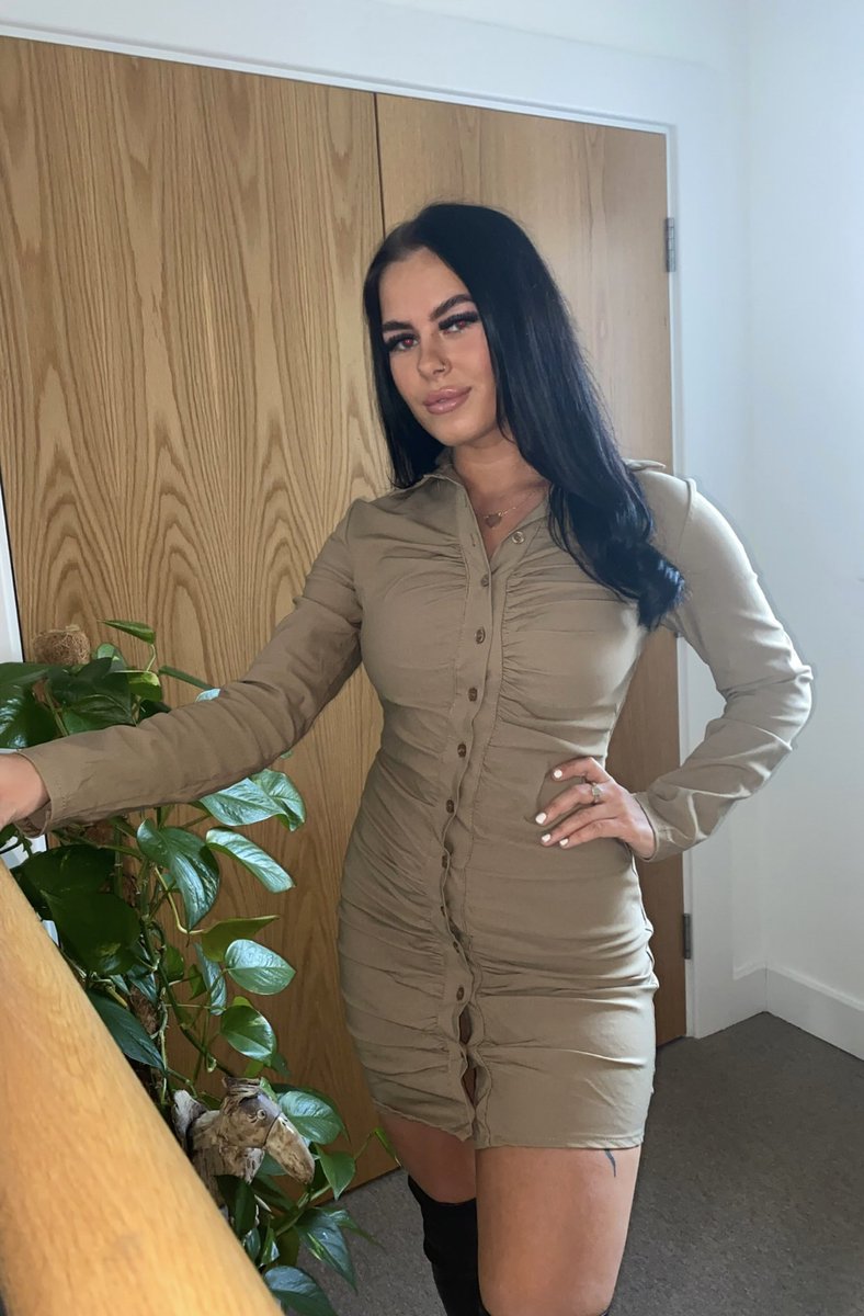 7CollectionUK's tweet image. Start of the A/W pieces… Ruched Shirt Dress😍 Shop Now at thesevencollection.co.uk / Buy Now - Pay Later with @Clearpay_UK 💸