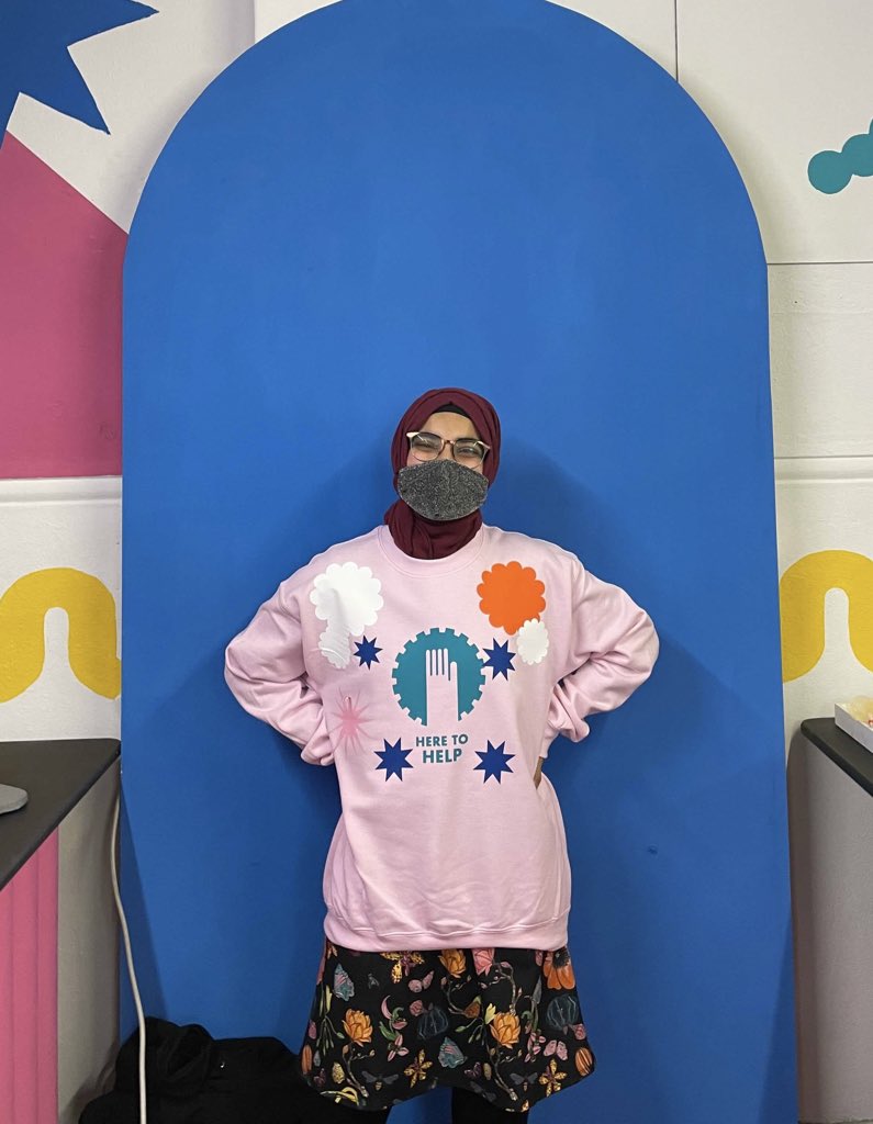 dnd_designfest's tweet image. Great volunteer training day yesterday at Finlathen, making jumpers and learning about DDF. Look out for these sweaters at each of the Design Houses - our volunteers are here to help! #everywheredesign