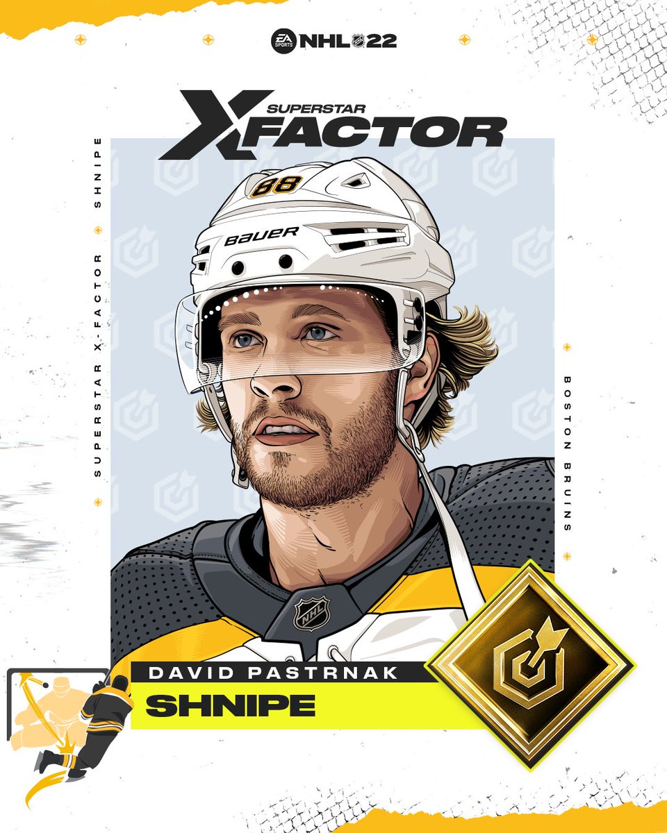 David Pastrňák (<a href="/pastrnak96/">davidpastrnak</a>) patří mezi nejlepší hokejové střelce, což ještě zdůrazní jeho X-Faktor v #NHL22!

Nazujte brusle už 7. října s předplatným Xbox Game Pass Ultimate v rámci členství EA Play: msft.it/6015XkEVx