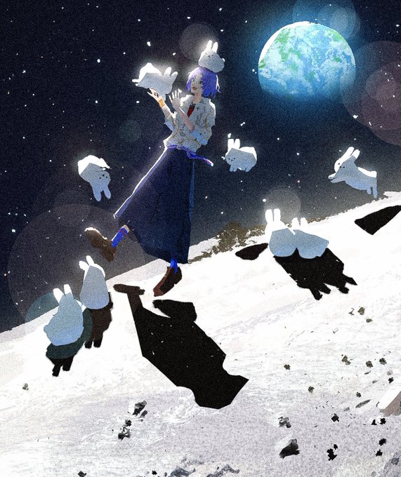 「earth (planet) moon」 illustration images(Oldest)