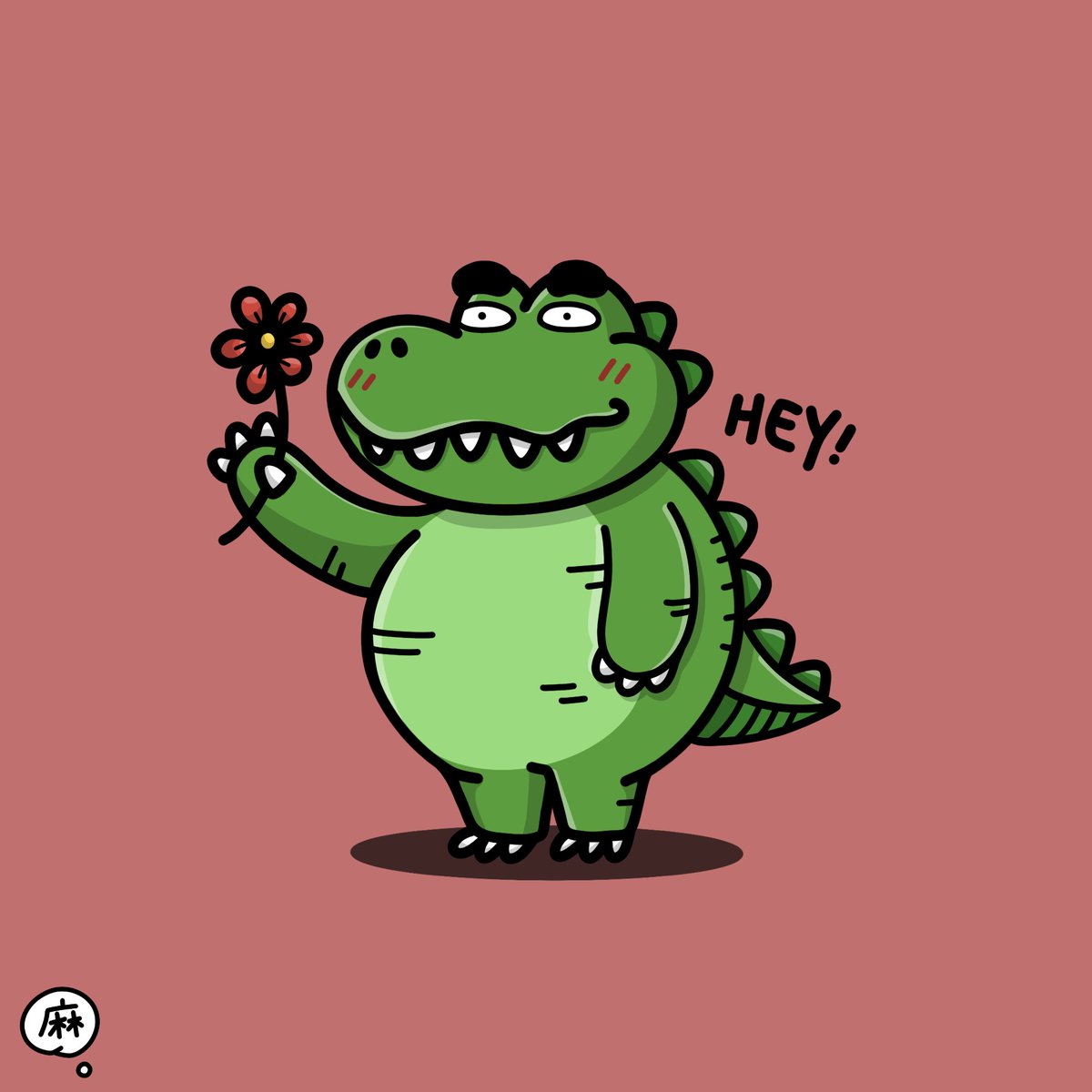 raminxraminx's tweet photo. Flower gators! 🥰🌺🐊
#GatorWorldFanart 
#NFT #NFTCommmunity #Opensea #NFTTHAILAND #NFTthai https://t.co/dk42AEAUDV