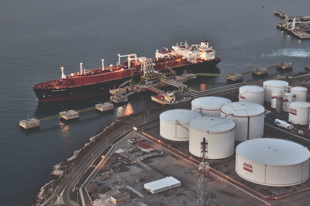 ⚓️ Bilbao, primer puerto de #GNL del Estado gracias a Bahía de Bizkaia Gas (<a href="/BBGgas/">Bahía de Bizkaia Gas</a>).

#BilbaoPort